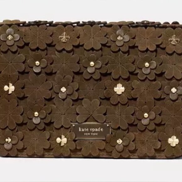 Kate Spade New York Liv Floral Embellished Crossbody Bag - Picture 11 of 12